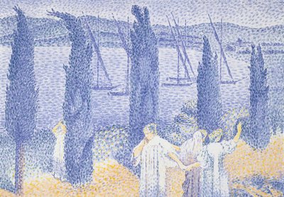 The Promenade by Henri Edmond Cross